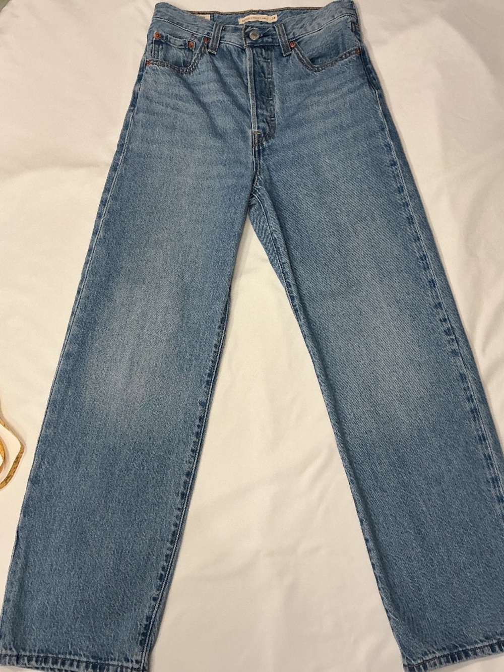Levi’s Ribcage Straight Ankle Jeans